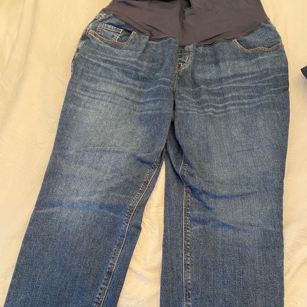 Old navy maternity jeans